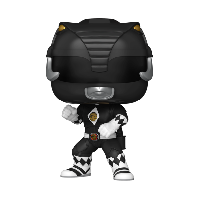 Funko POP! Movies Mighty Morphin Power Rangers The Movie Black Ranger #1776 (Caixa Danificada)