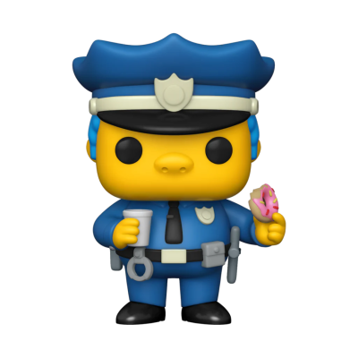 Funko POP! Television The Simpsons Chief Wiggum #899 (Caixa Danificada)