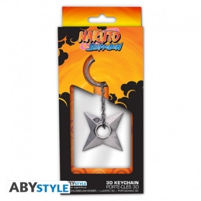 Keychain 3D Naruto Shippuden Shuriken Konoha ABYstyle