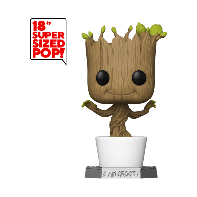 Funko POP! Marvel Guardians Of The Galaxy Groot 18" Super Sized #01