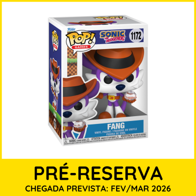 * PRÉ-RESERVA * Funko POP! Games Sonic The Hedgehog Fang #1172