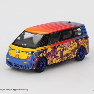 Diecast 1:64 Volkswagen ID.Buzz KW/BBS 2025 - Mini GT
