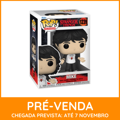 * EM PRÉ-VENDA ONLINE * Funko POP! Television Stranger Things (Season 4) Mike #1239