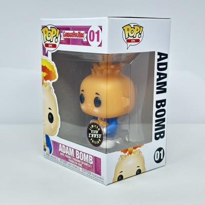 * 2ª MÃO * Funko POP! GPK Garbage Pail Kids Adam Bomb #01 GITD CHASE