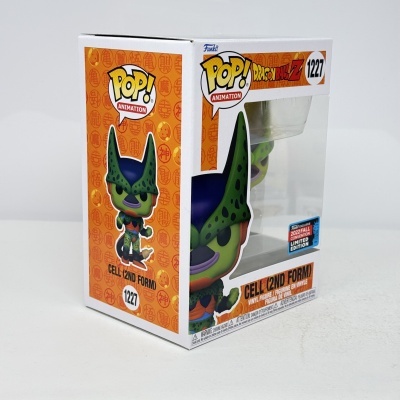 * 2ª MÃO * Funko POP! Animation Dragon Ball Z Cell (2nd Form) #1227 Fall Convention 2022