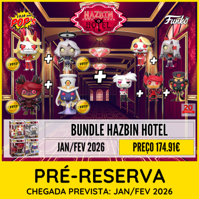 * PRÉ-RESERVA * BUNDLE Funko POP! Animation Hazbin Hotel (Unidades Limitadas)