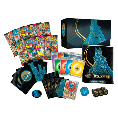 Pokémon Trading Card Game Mega Evolution Lucario Elite Trainer Box (Em Inglês)
