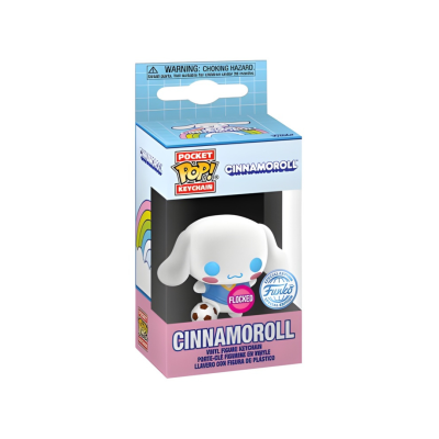 Funko Pocket POP! Keychain Cinnamoroll Cinnamoroll Socker Flocked SE