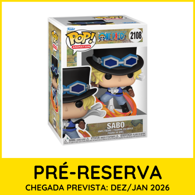 * PRÉ-RESERVA * Funko POP! Animation One Piece Sabo #2108