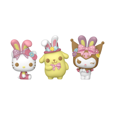 * PRÉ-RESERVA * Funko Pocket POP! Easter Hello Kitty and Friends 3 Pack