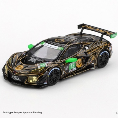 Diecast 1:64 Chevrolet Corvette Z06 GT3.R #13 Awa Daytona 24 HRS 2025 - Mini GT