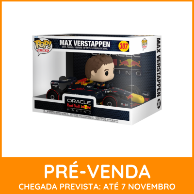 * EM PRÉ-VENDA ONLINE * Funko POP! Rides Racing Red Bull Racing Max Verstappen #307