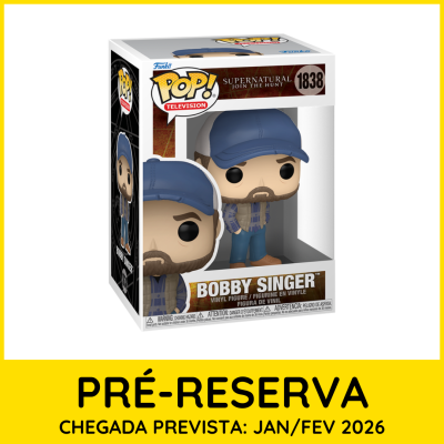 * PRÉ-RESERVA * Funko POP! Television Supernatural Bobby Singer #1838