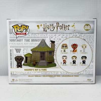 * 2ª MÃO * Funko POP! Town Harry Potter Hagrid's Hut With Fang #08