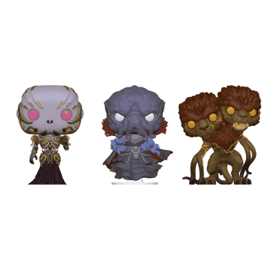 Funko POP! Games Dungeons & Dragons Vecna / Mind Flayer / Demogorgon 3 Pack