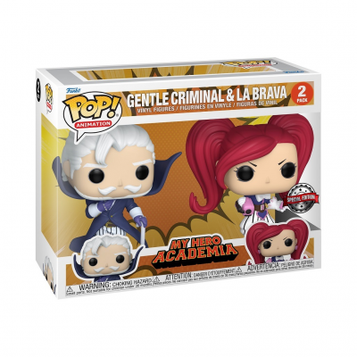 Funko POP! Animation My Hero Academia Gentle Criminal & La Brava 2Pack SE EXCLUSIVE