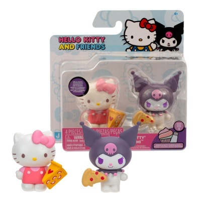 Figuras Sanrio Hello Kitty And Friends Serie 1 5cm 2 Pack (1 Un - Várias Personagens Disponíveis)