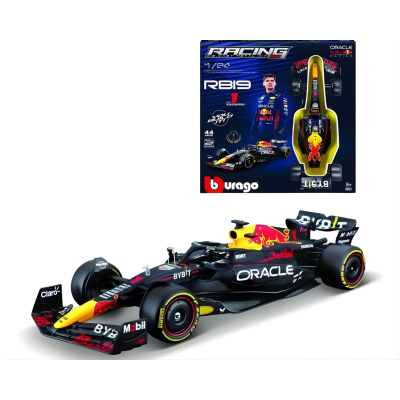 Carro Model Kit Formula 1 F1 Red Bull Rb19 Max Verstappen 1/24