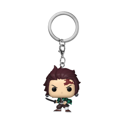 Funko Pocket POP! Keychain Animation Demon Slayer Tanjiro Kamado Without Scars