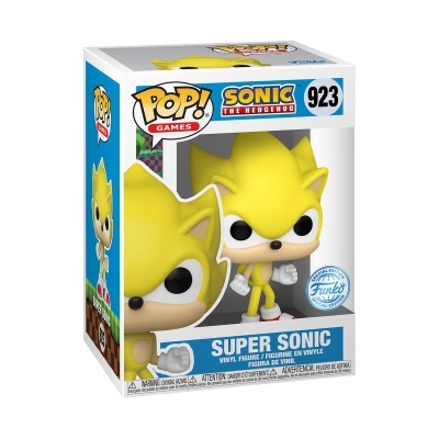 Funko POP! Games Sonic The Hedgehog Super Sonic #923 SE EXCLUSIVE