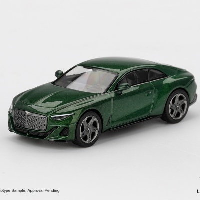 Diecast 1:64 Bentley Batur Scarab Green 2023 - Mini GT