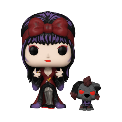 Funko POP! Movies Elvira Mistress Of The Dark Elvira & Gonk #1648 SE