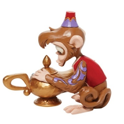 Figura Disney Traditions Aladdin Abu With Genie Lamp "Monkey Business" 11cm Enesco
