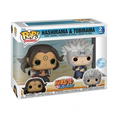 Funko POP! Animation Naruto Shippuden Hashirama & Tobirama 2Pack Special Edition Exclusive