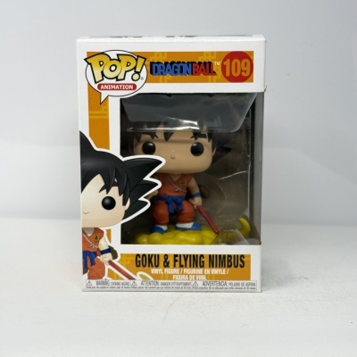 * 2ª MÃO * Funko POP! Animation Dragon Ball Goku & Flying Nimbus #109 SE