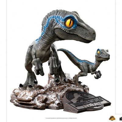 Figura MiniCo - Jurassic World Dominion - Blue And Beta