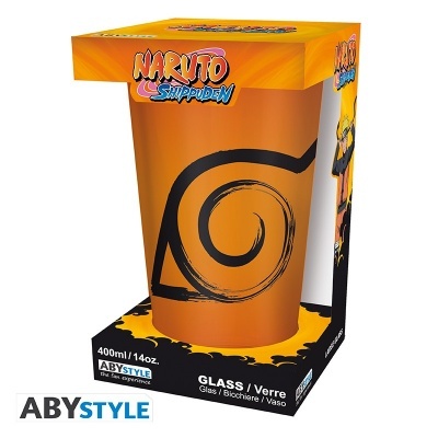 Copo Naruto Shippuden Konoha & Seal 400ml ABYstyle The Fan Experience