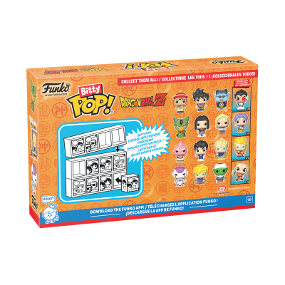 Bitty POP! Dragon Ball Z 4 Pack (Frieza 4th Form)