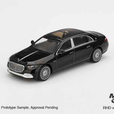 Diecast 1:64 Mercedes-Maybach S 680 Black - Mini GT