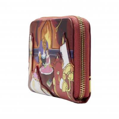 Carteira LoungeFly Disney Beauty And The Beast Fireplace Scene