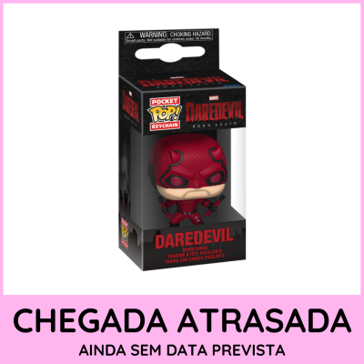 * PRÉ-RESERVA * Funko Pocket POP! Keychain Marvel Daredevil Born Again Daredevil