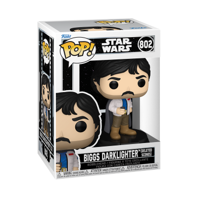 * PRÉ-RESERVA * Funko POP! Star Wars Biggs Darklighter (Deleted Scenes) #802