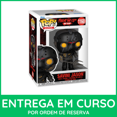 Funko Pop! figura vinil Savini Jason Friday the 13th na caixa