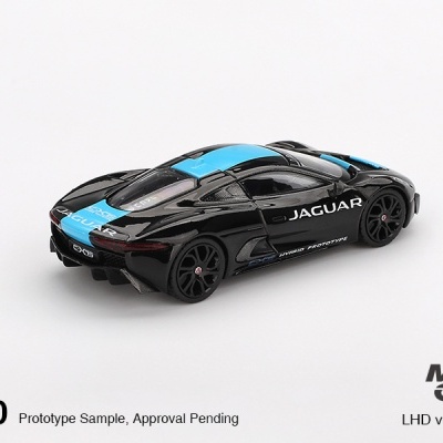 Diecast 1:64 Jaguar C-X75 Black - Mini GT
