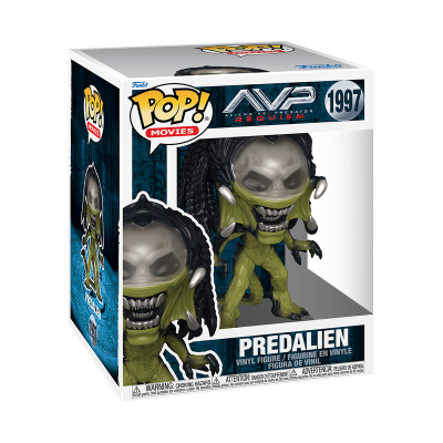 * PRÉ-RESERVA * Funko POP! Movies Aliens vs Predator Requiem Predalien 6" #1997 (Super Sized POP!)