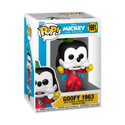 * PRÉ-RESERVA * Funko POP! Disney Mickey & Friends Goofy 1963 #1691