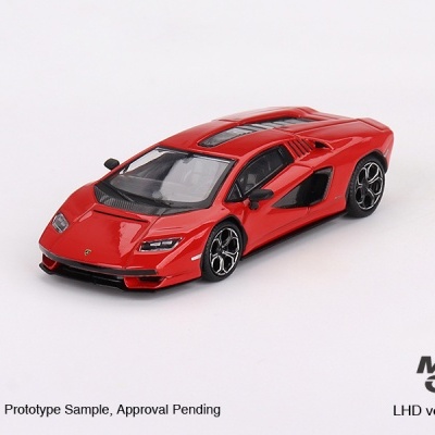 Diecast 1:64 Lamborghini Countach LPI 800-4 Rosso Mars - Mini GT