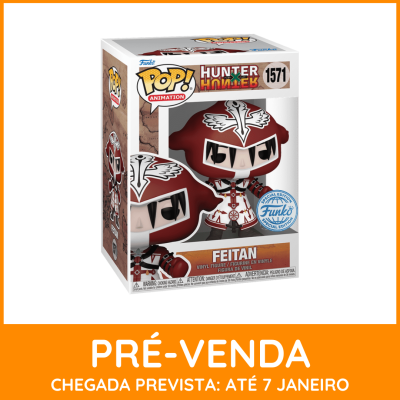 Funko Pop Feitan Hunter x Hunter em caixa