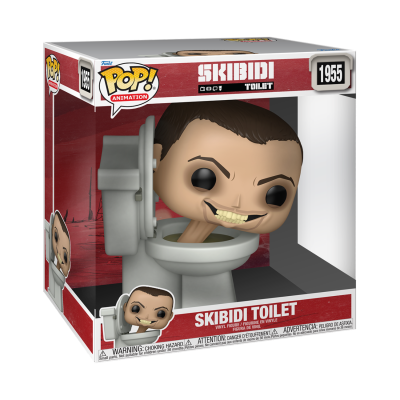 Funko POP! Animation Skibidi Toilet Skibidi Toilet 10" #1955 (Jumbo Sized POP!)