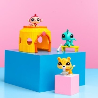 Mascotes Littlest Pet Shop Tiki Jungle Set 3 Pack