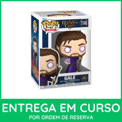 Figura colecionável Funko Pop! Gale Baldurs Gate 3 na caixa original