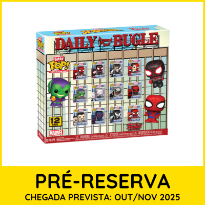 * PRÉ-RESERVA * Bitty POP! Collector Pack! Marvel Spider-Man 12 Pack