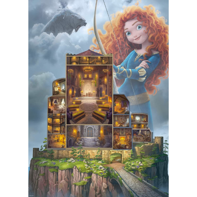 Puzzle Disney Castle Collection Jigsaw Merida 1000 Peças Ravensburger