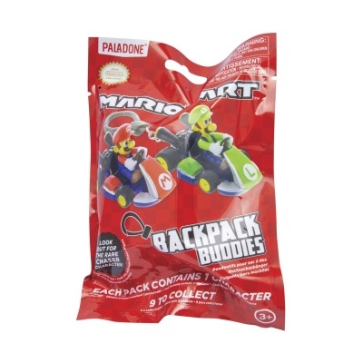 Porta-Chaves Mistério Backpack Buddies Mario Kart