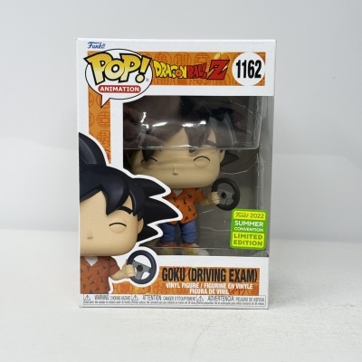 * 2ª MÃO * Funko POP! Animation Dragon Ball Z Goku (Driving Exam) #1162 Summer Convention 2022