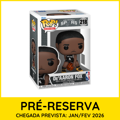 * PRÉ-RESERVA * Funko POP! Basketball NBA San Antonio Spyrs De'Aaron Fox #218